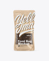 Kraft Food Bag With Black Pepper Mockup Kraft Food Bag With Black Pepper Mockup