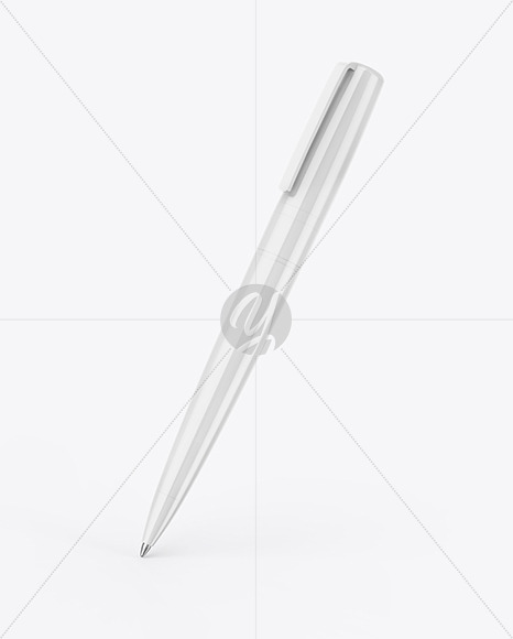 Glossy Pen Mockup