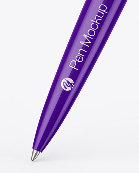 Glossy Pen Mockup