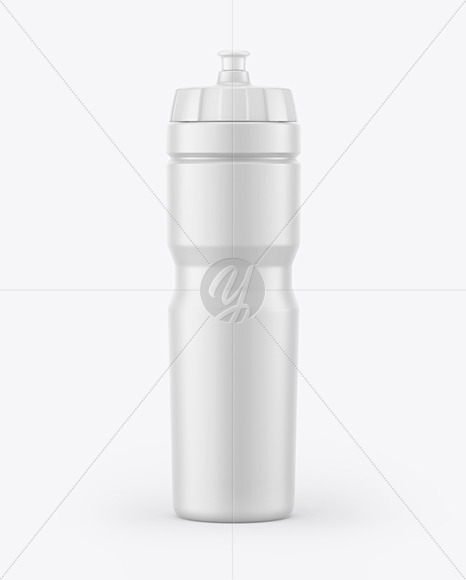 Matte Sport Bottle Mockup