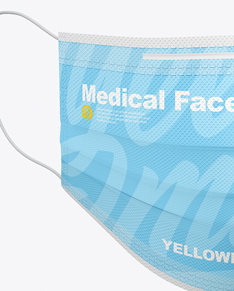 Medical Face Mask Mockup