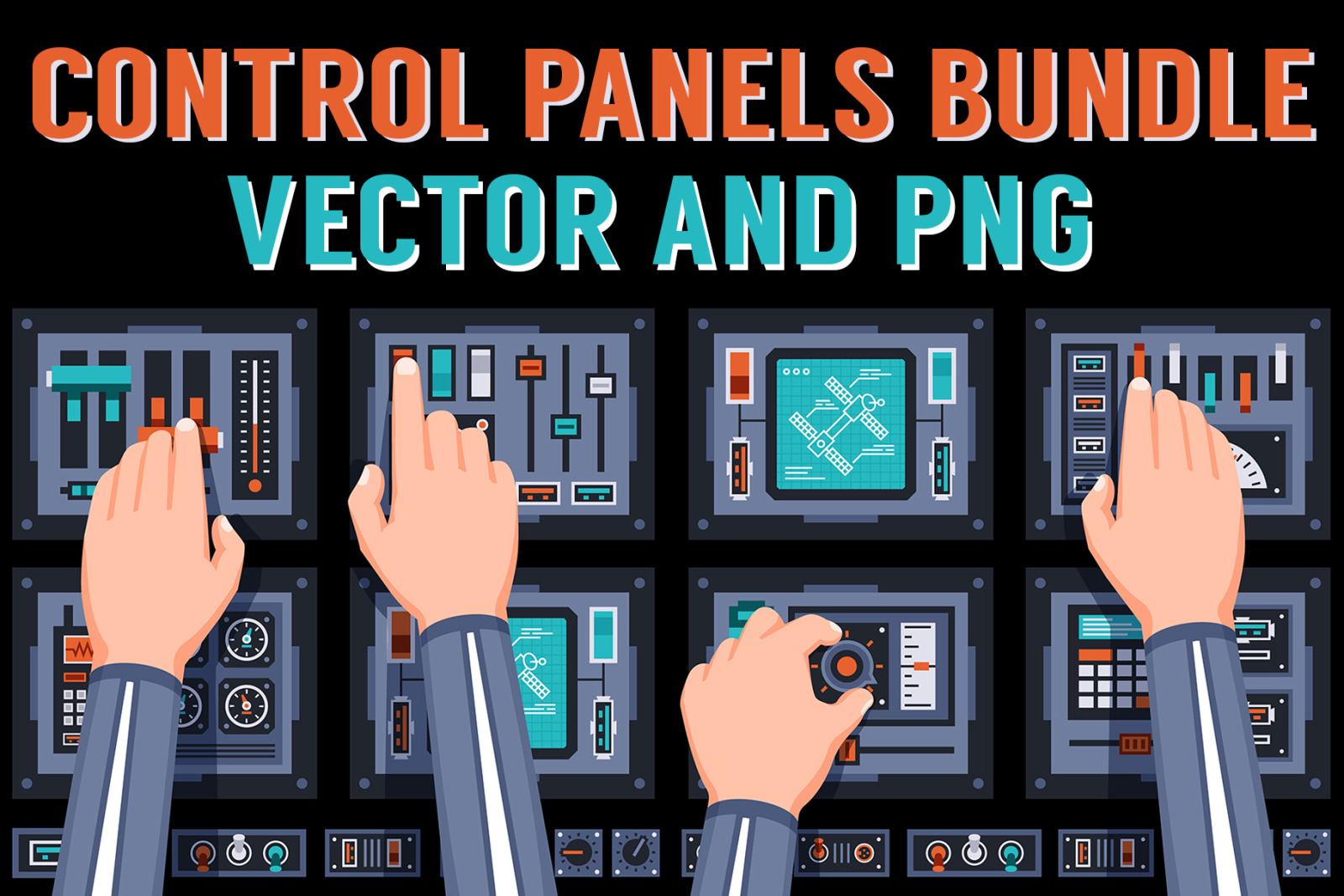 Control Panels Spaceship