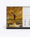 Desk Calendar Mockup