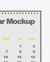 Desk Calendar Mockup