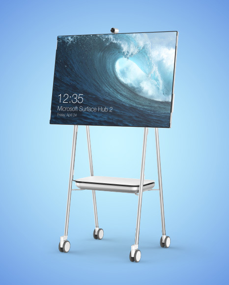 Microsoft Surface Hub 2 Mockup