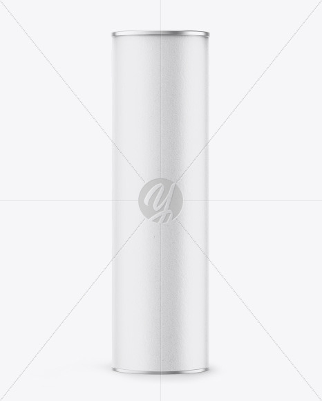 Kraft Tube w/ Cap Mockup