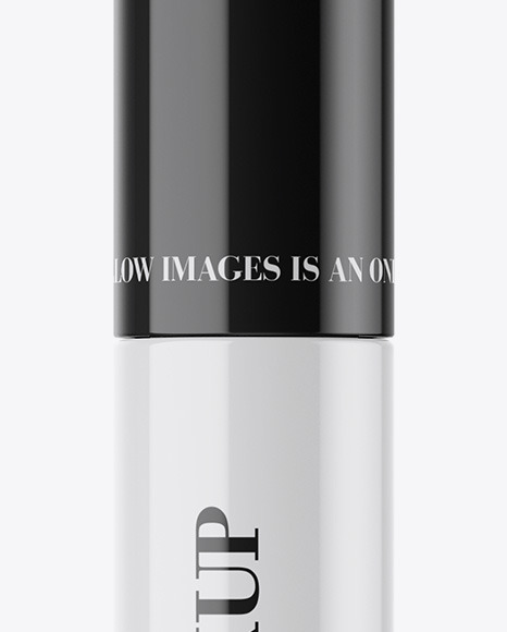 Glossy Mascara Tube Mockup