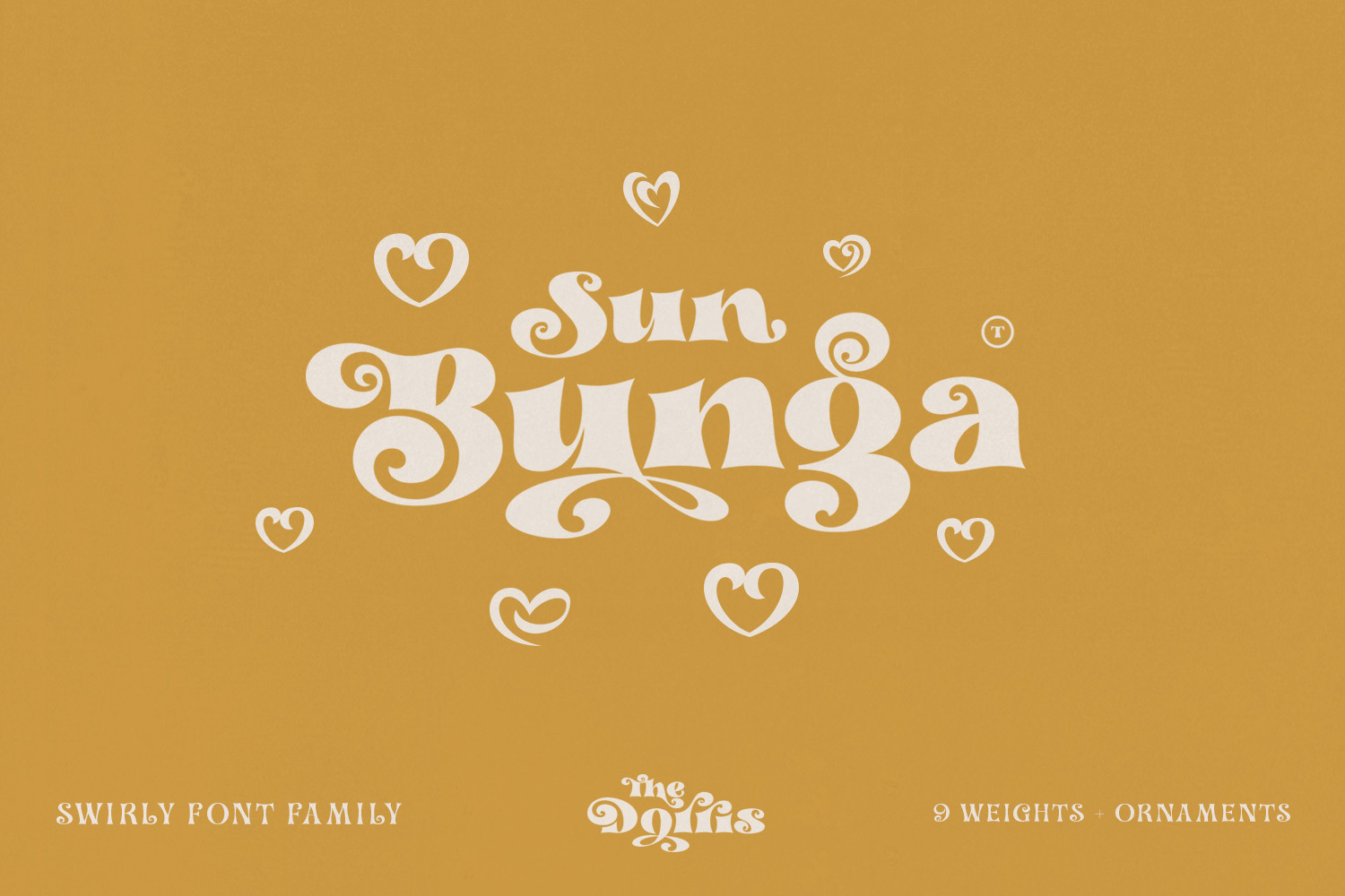 Dorris - Swirly Font Family Dorris - Swirly Font Family