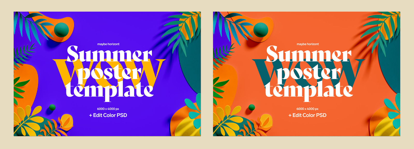 Summer Poster Templates