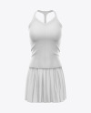 Women&#039;s Tennis Clothing Set Mockup