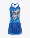 Women's Tennis Clothing Set Mockup
