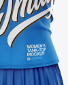 Women's Tennis Clothing Set Mockup