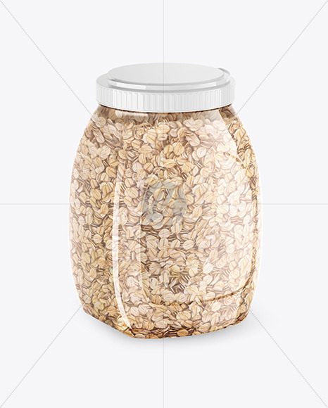 Oatmeal Jar Mockup Oatmeal Jar Mockup