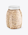 Oatmeal Jar Mockup Oatmeal Jar Mockup