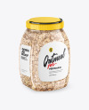 Oatmeal Jar Mockup Oatmeal Jar Mockup