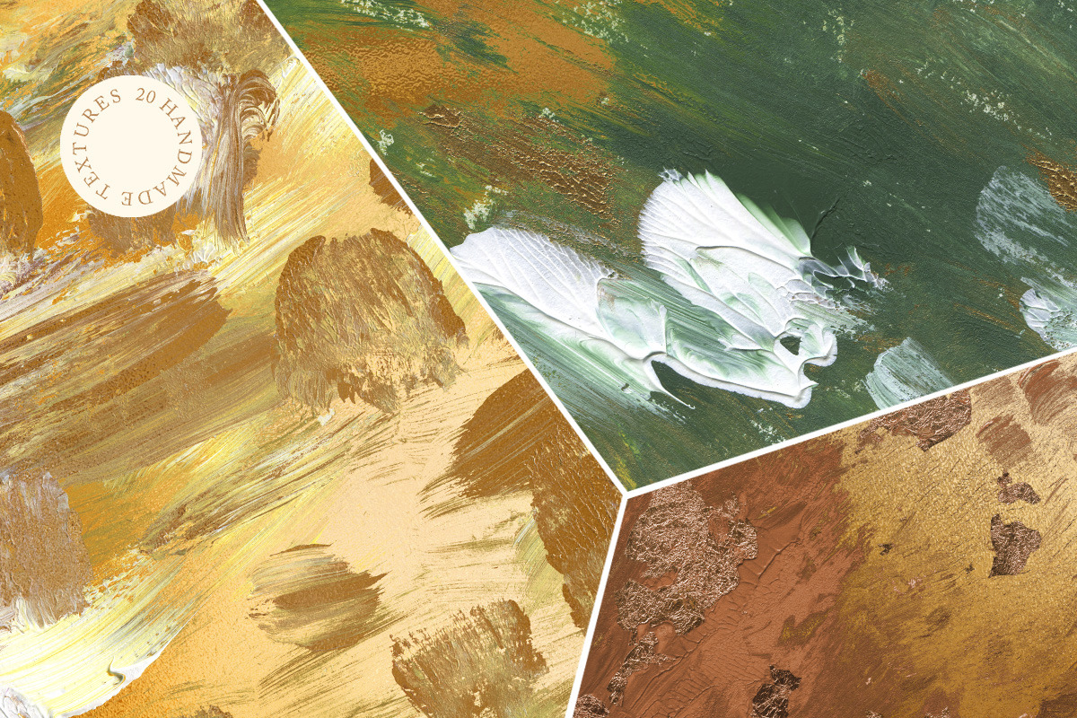 20 Golden Spring Acrylic Textures 20 Golden Spring Acrylic Textures