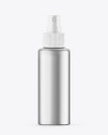 Metallic Spray Bottle Mockup