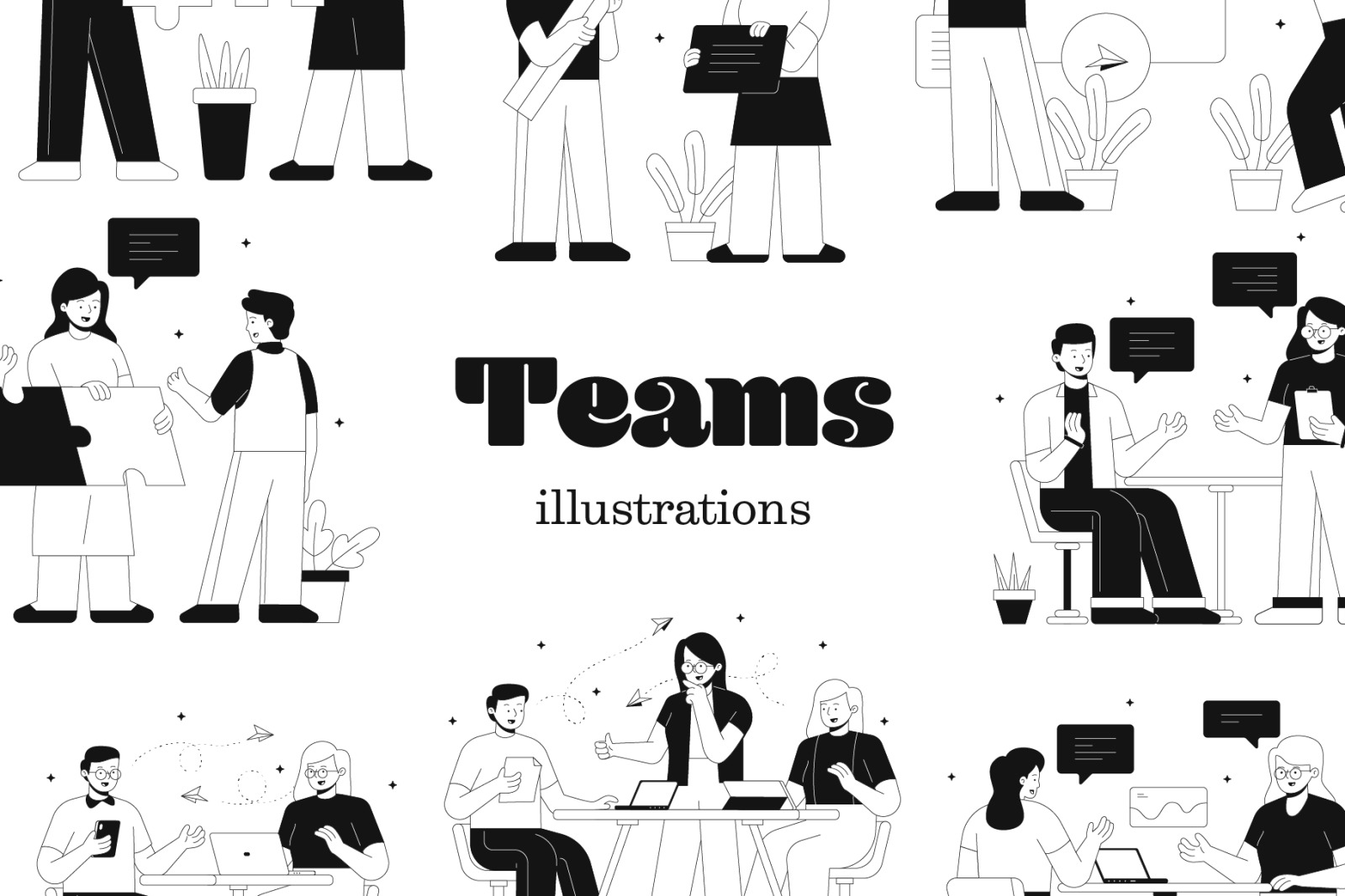 Teams Illustrations