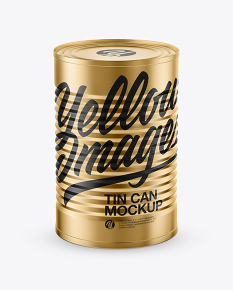 Tin Can Mockup