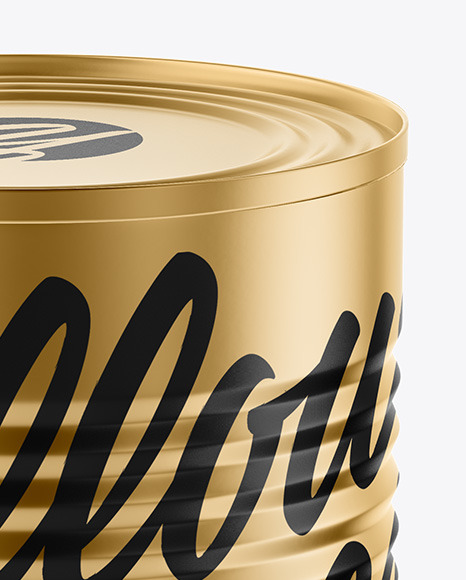 Tin Can Mockup