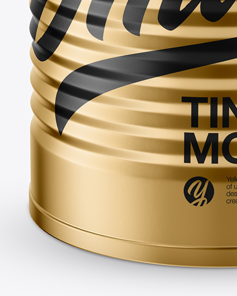 Tin Can Mockup