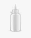 Glossy Glue Bottle Mockup