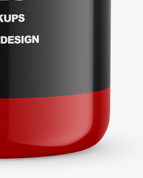 Glossy Glue Bottle Mockup