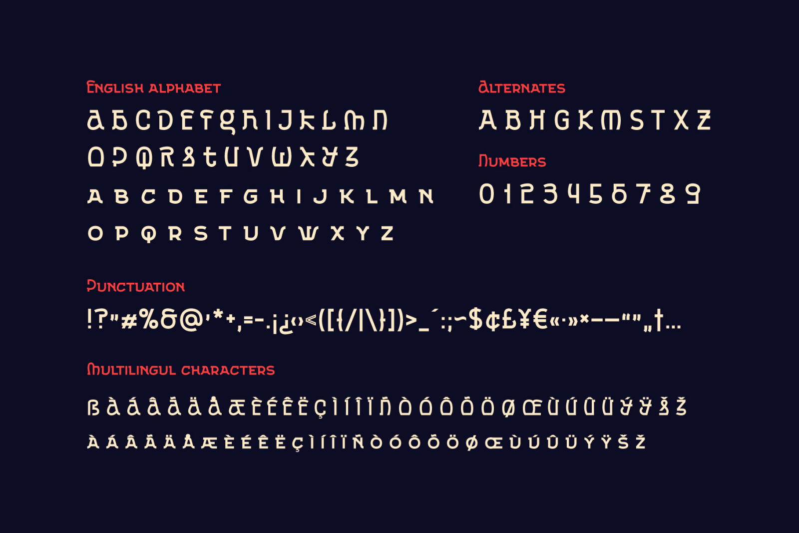 Exa Metline Font