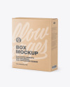 Kraft Box Mockup