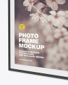 Photo Frame Mockup -Right Side View