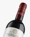 Fly Green Glass Red Wine Bottle Mockup Fly Green Glass Red Wine Bottle Mockup