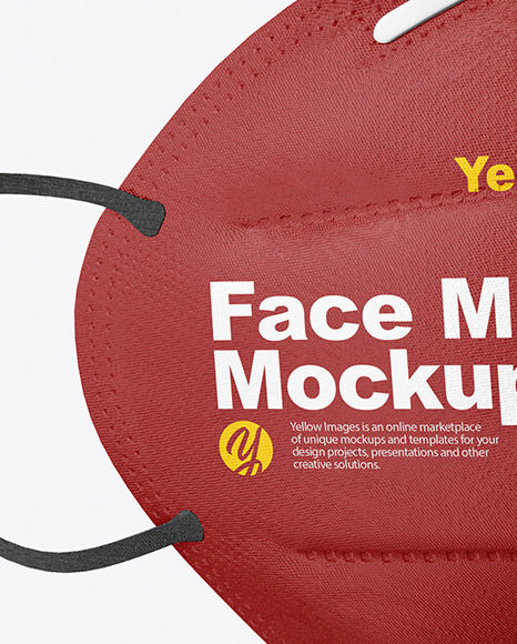 Face Mask Mockup