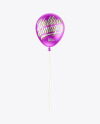 Metallic Balloon Mockup