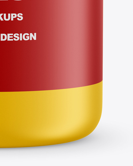 Matte Glue Bottle Mockup