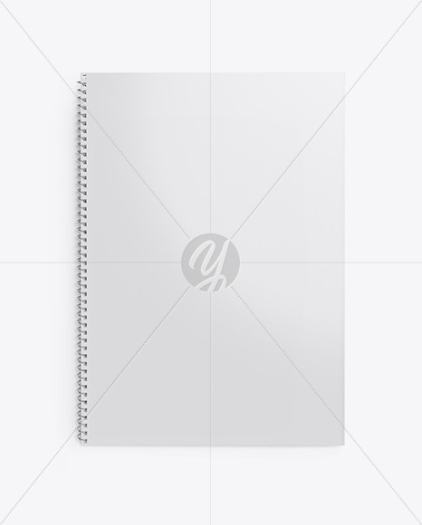 Glossy Notebook Mockup