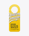 Door Hanger Mockup