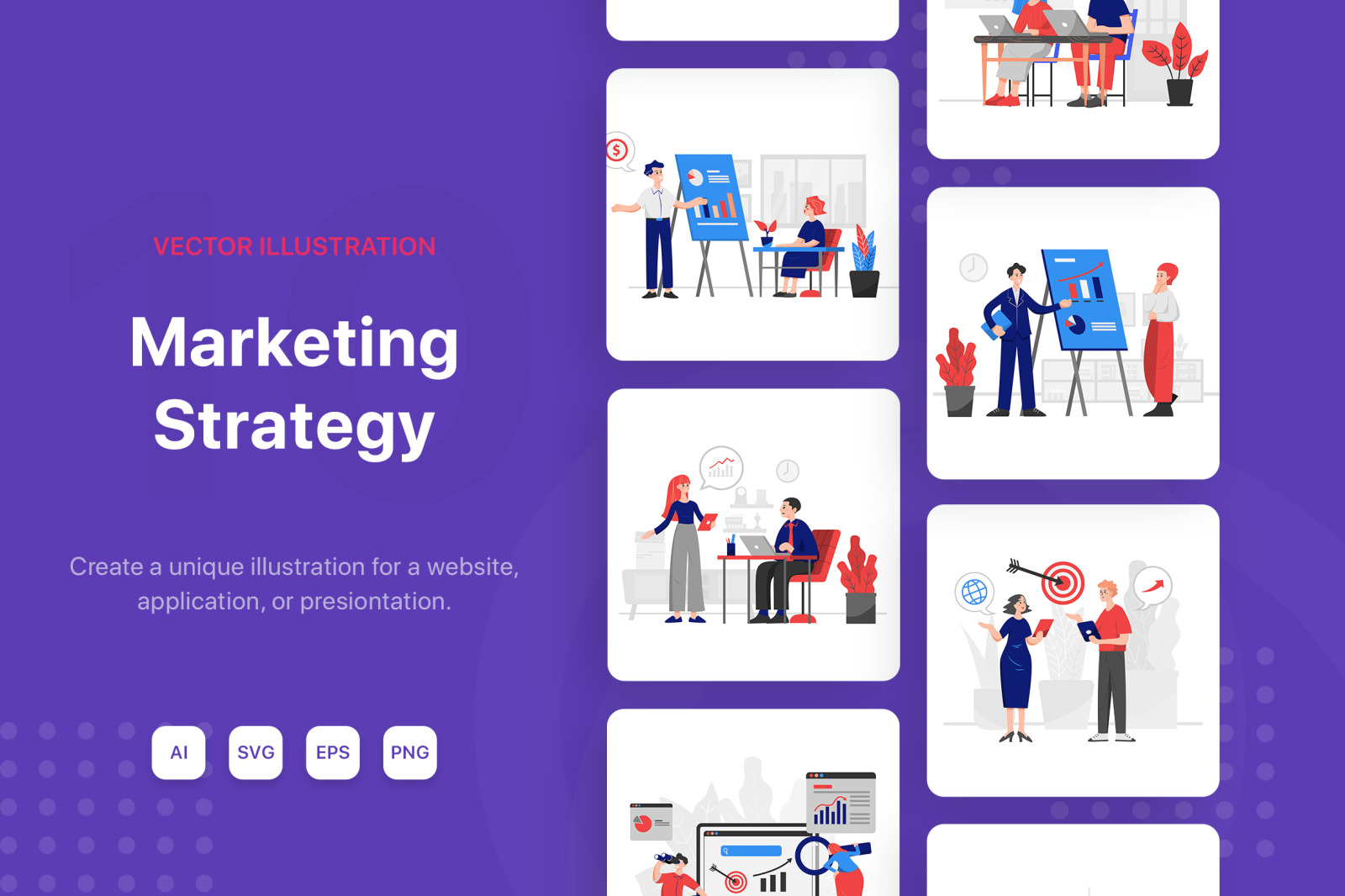 M76_Marketing Strategy Illustrations M76_Marketing Strategy Illustrations