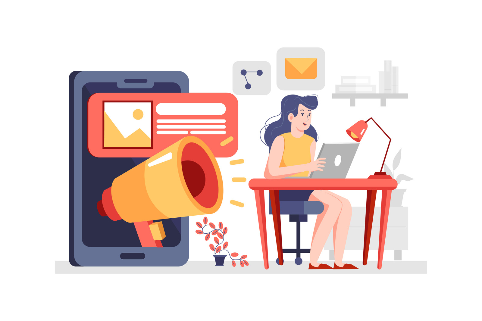 M77_Call Center Illustrations M77_Call Center Illustrations