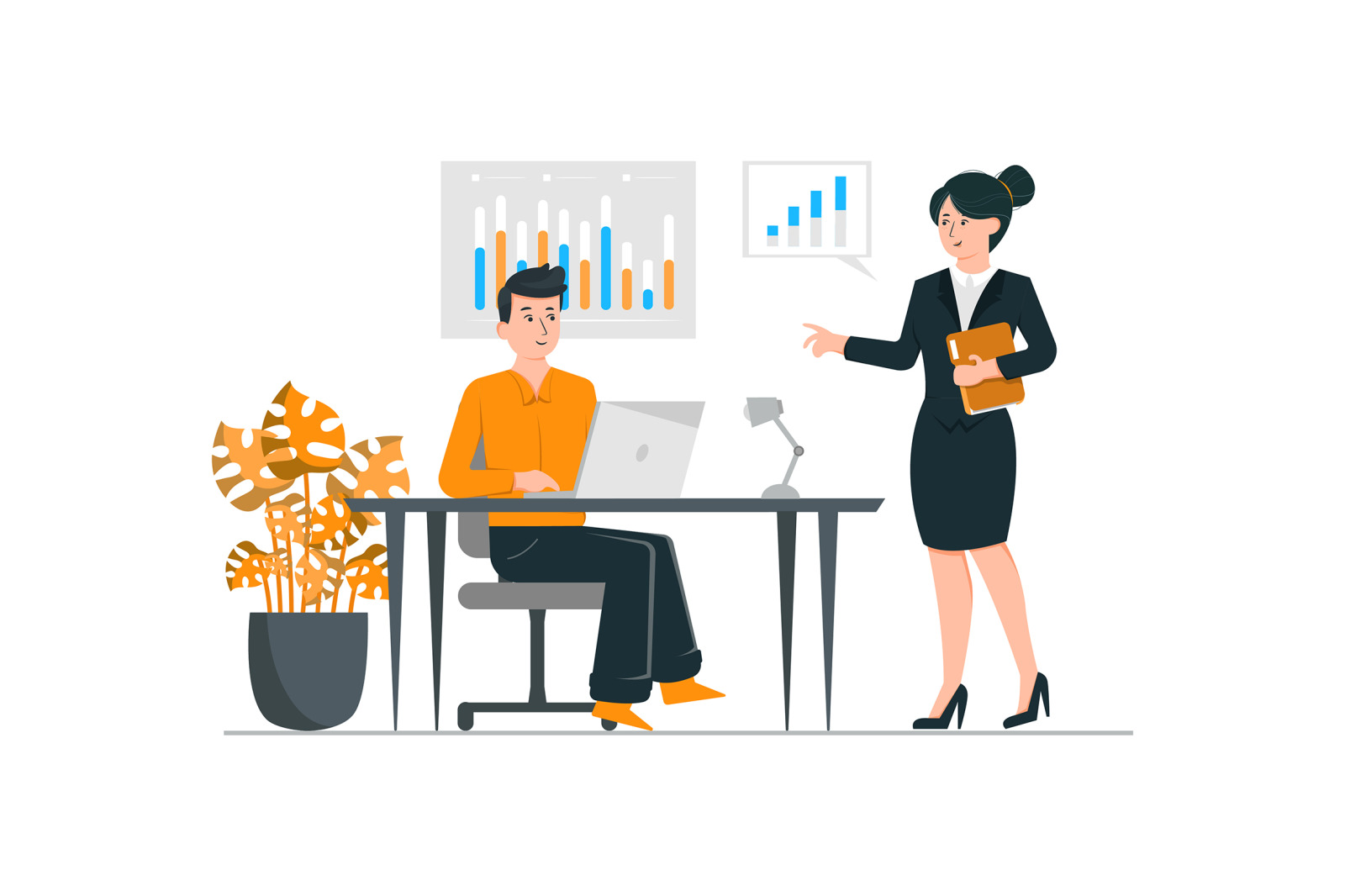 M73_Business Meeting Illustrations M73_Business Meeting Illustrations
