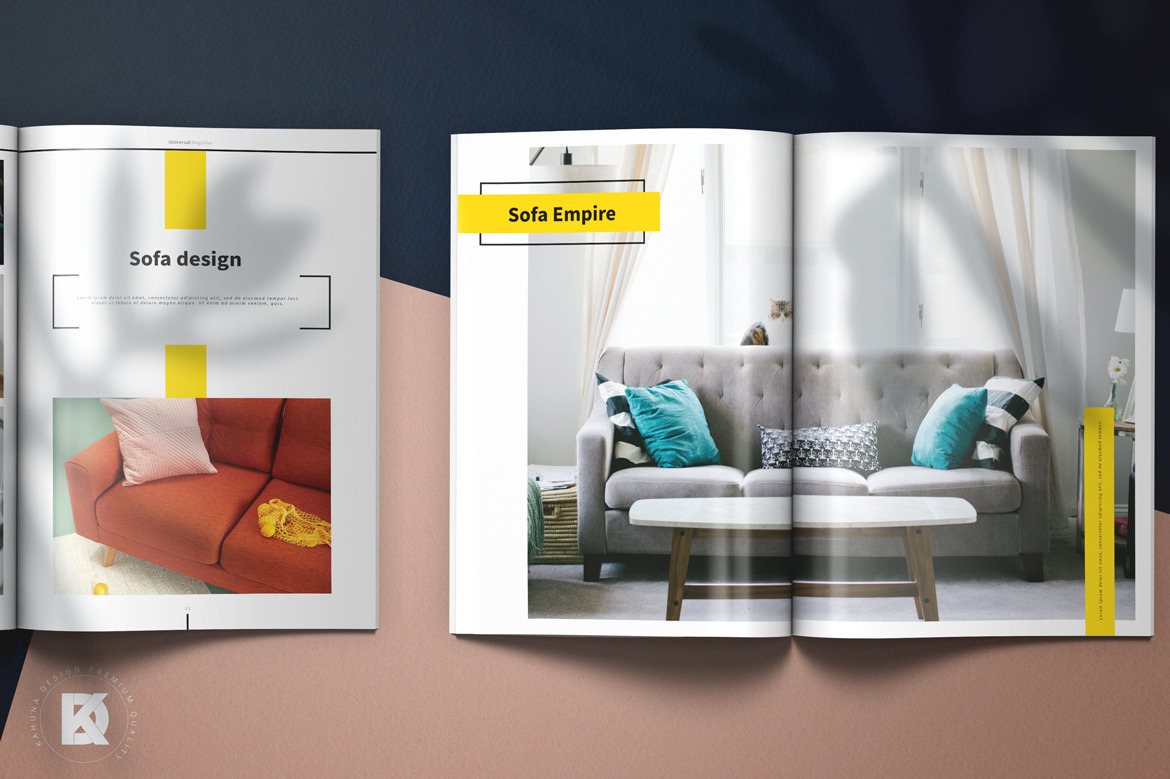 Magazine Template Magazine Template