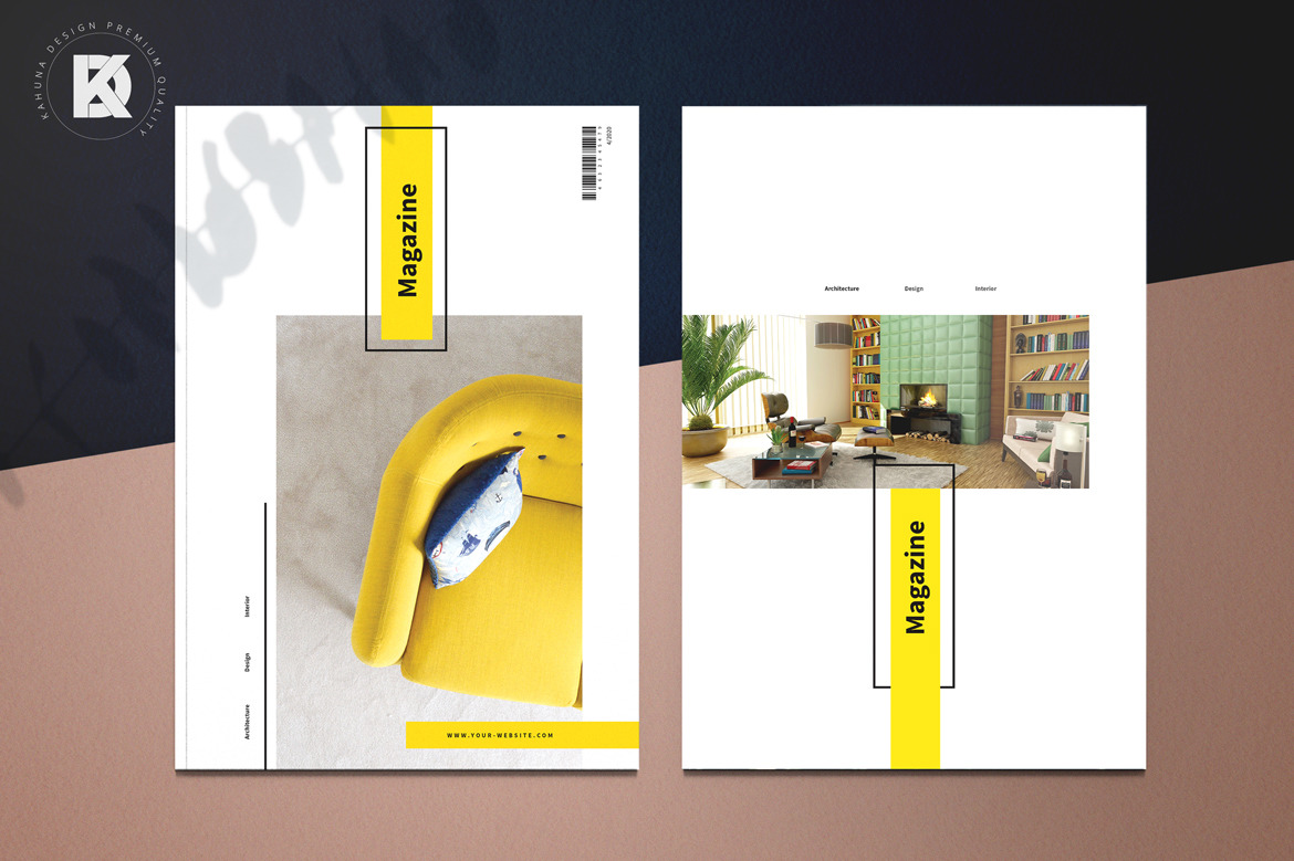 Magazine Template Magazine Template