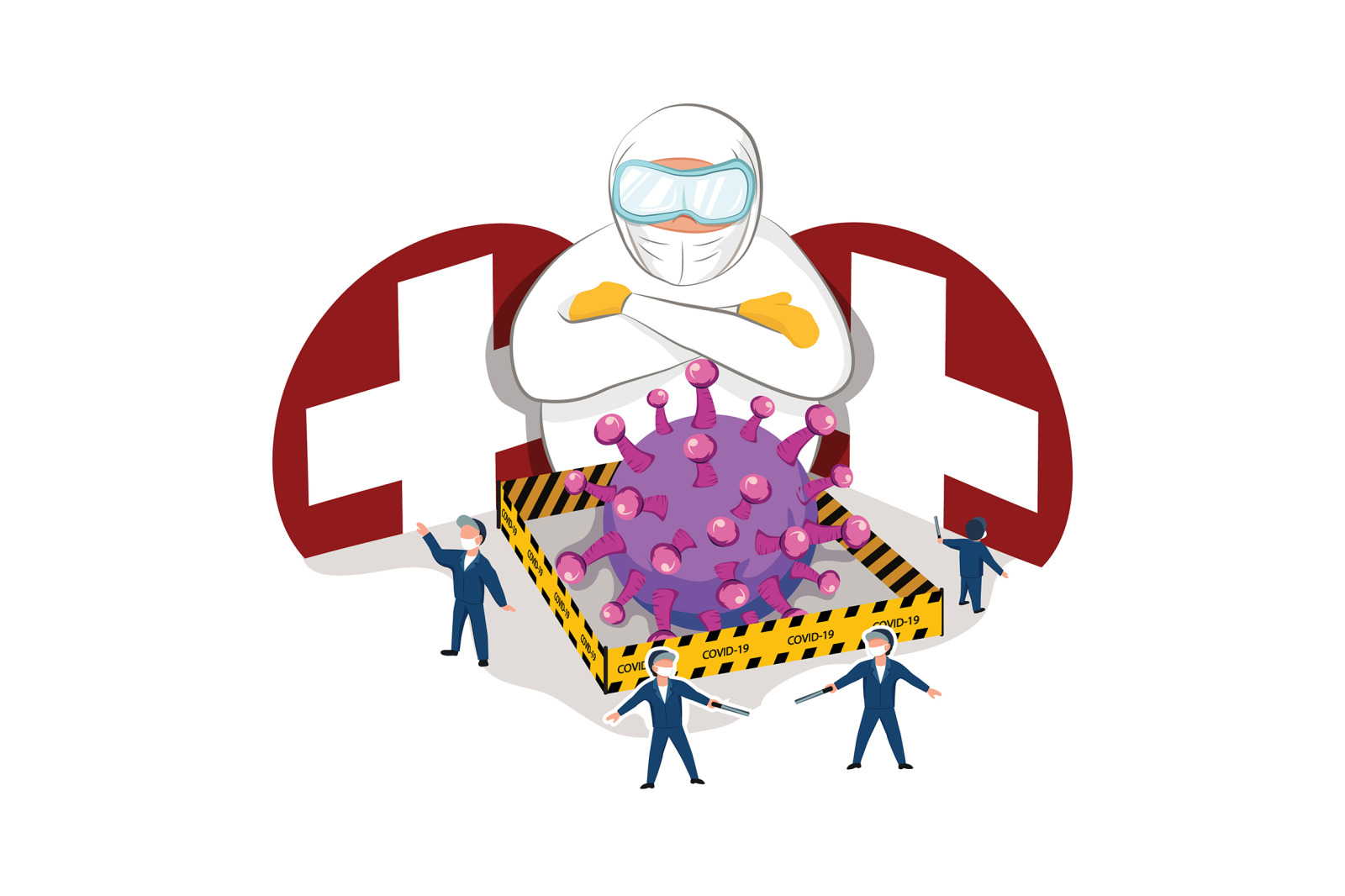 M71_Coronavirus Illustrations M71_Coronavirus Illustrations