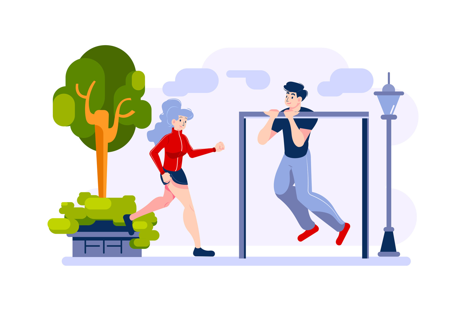 M80_Fitness & Workout Illustrations M80_Fitness & Workout Illustrations