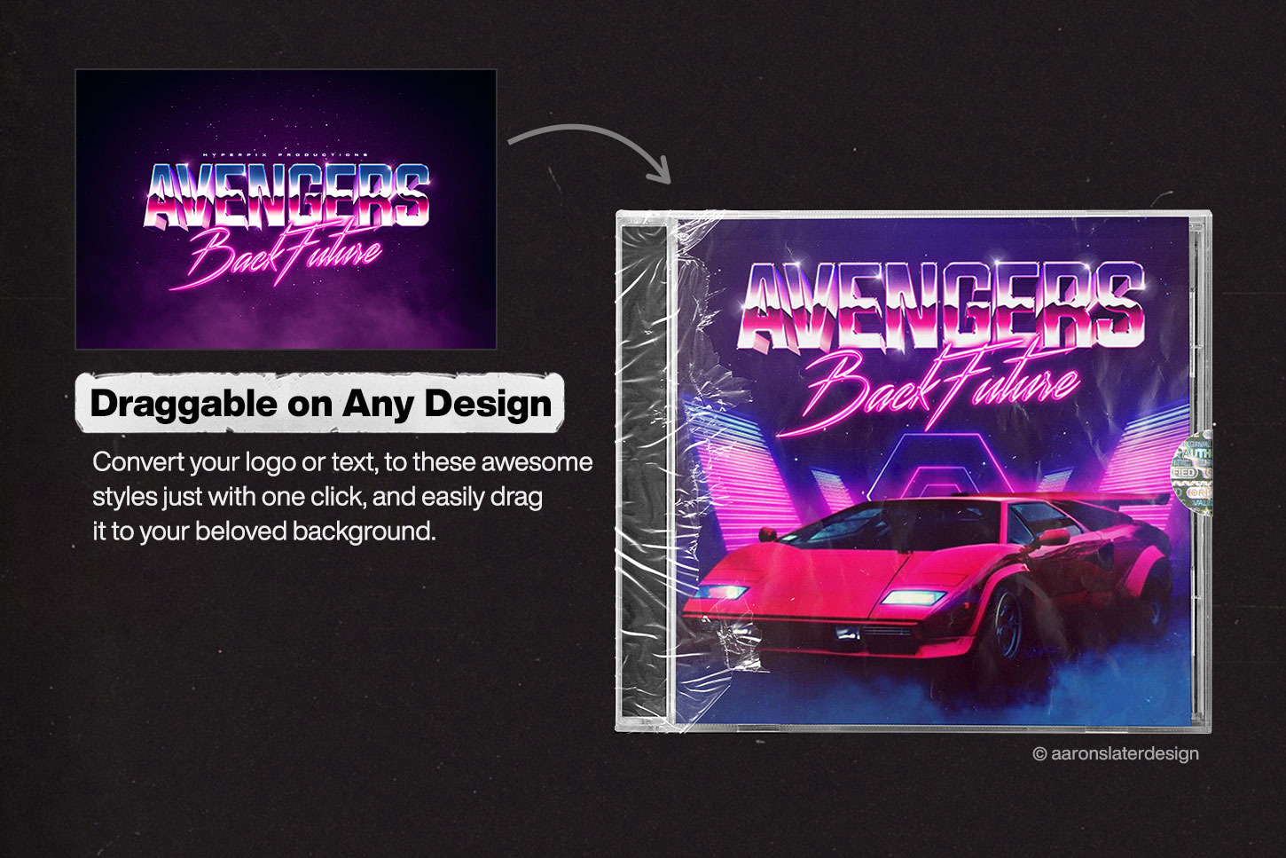 80s Text and Logo Effects Vol.4