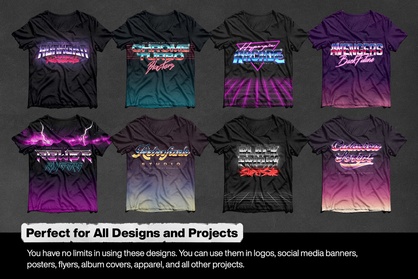80s Text and Logo Effects Vol.4 80s Text and Logo Effects Vol.4