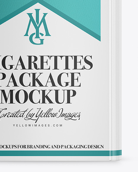 Paper Cigarette Pack Mockup