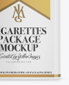 Paper Cigarette Pack Mockup