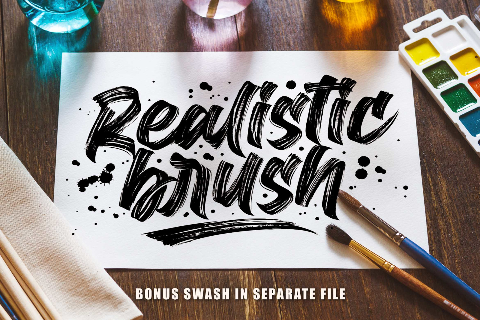 Superion / Brush Font