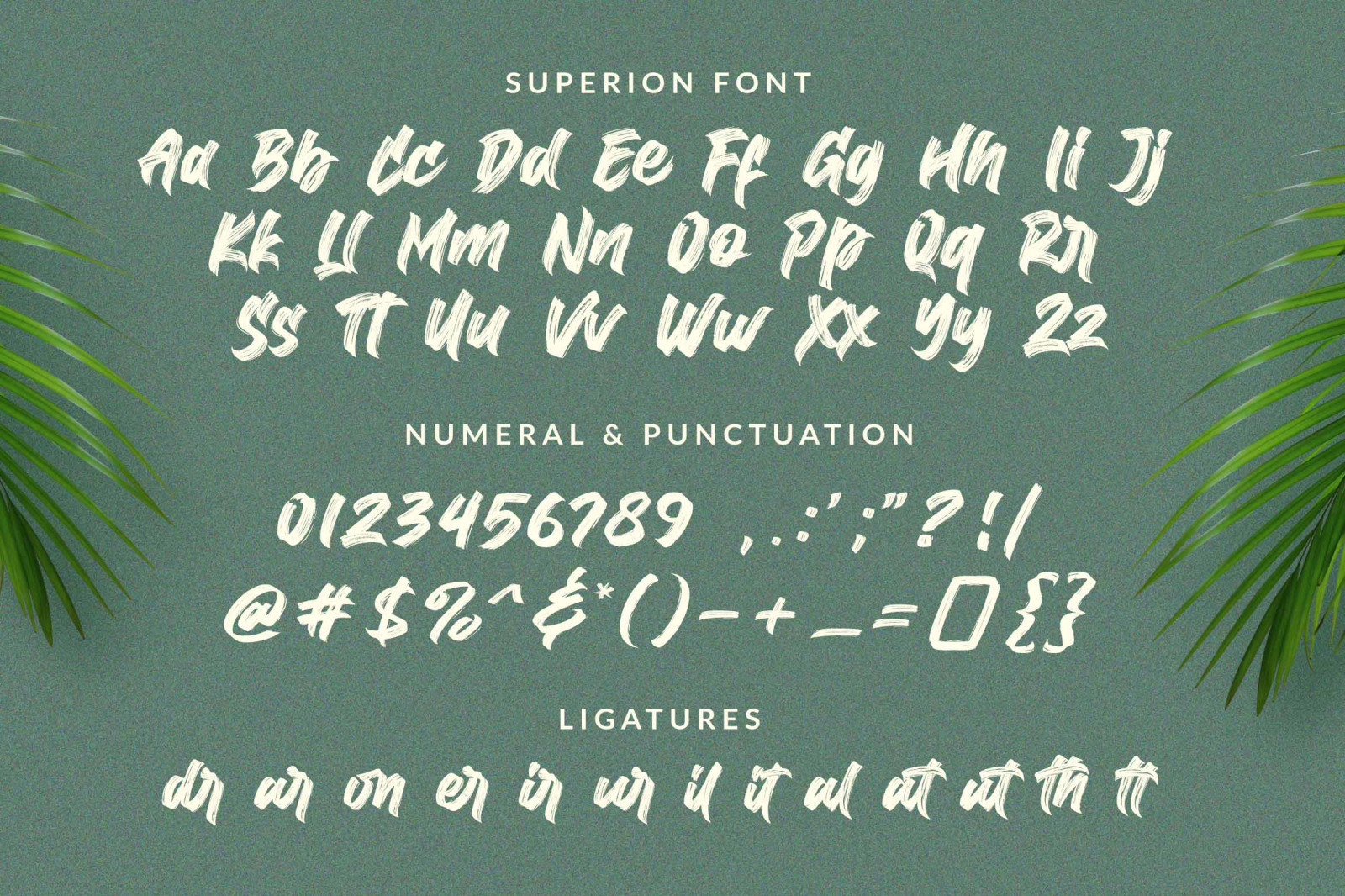 Superion / Brush Font