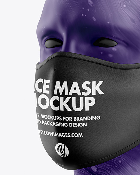 Face Mask Mockup